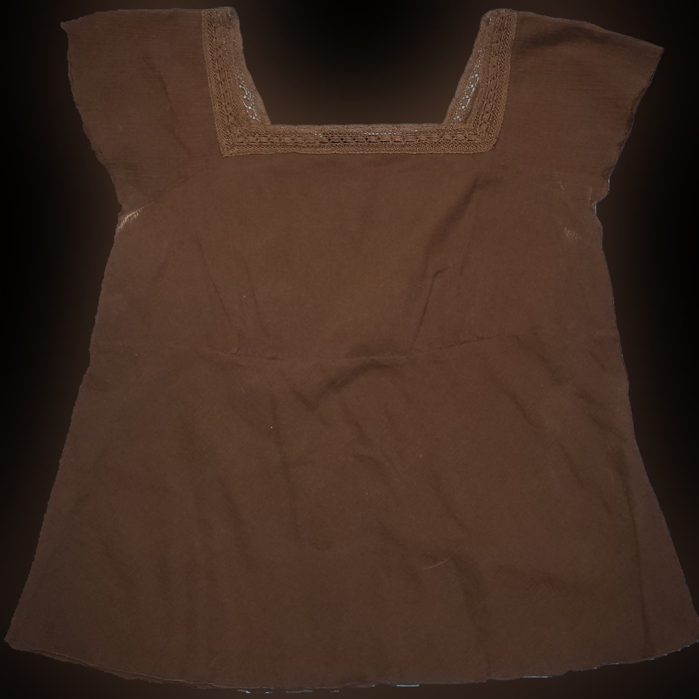 Brown Tank Top
